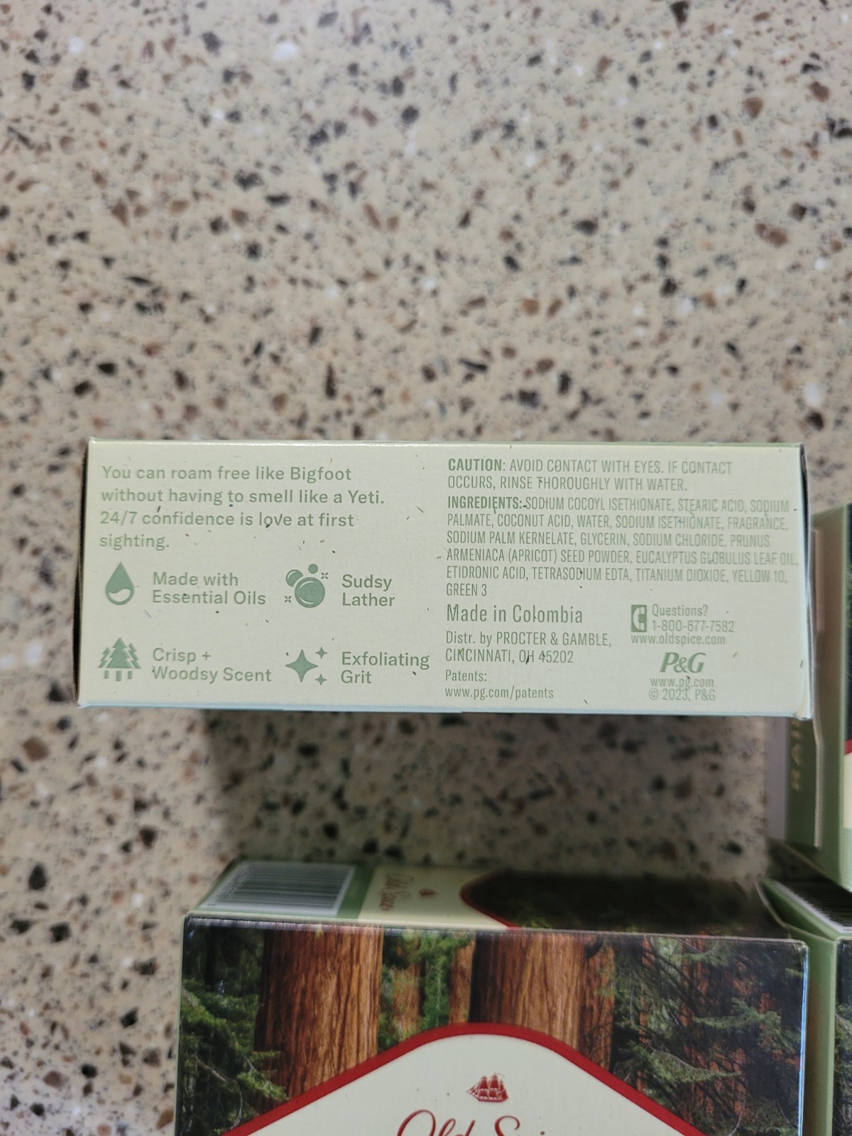 4 Old Spice Off The Grid Sandalwood & Aloe Vera Bar Soap 5oz Each Discontinued