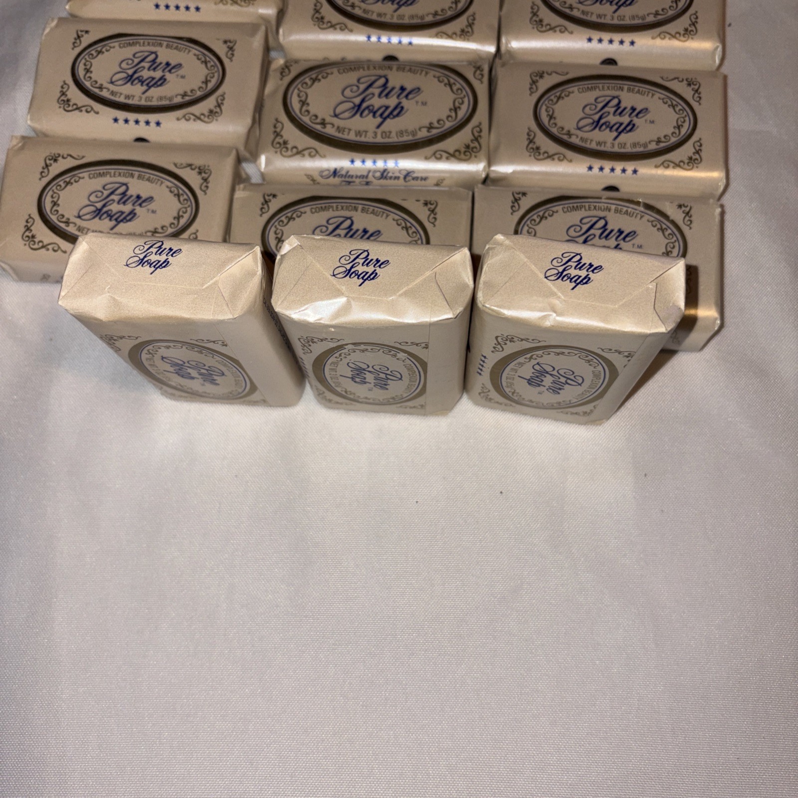 Cal Ben Soap Co Pure Soap Lot of 12 – 3 oz Bars Vintage Complexion beauty