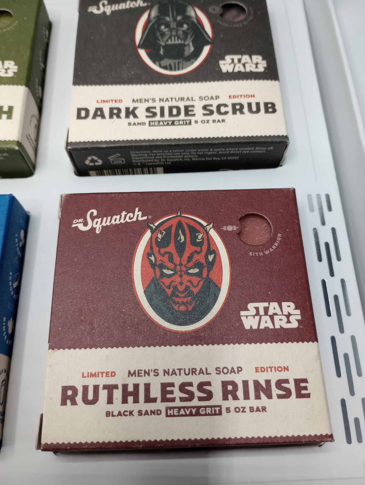 Dr. Squatch Star Wars Limited Edition Soap Set Collection 1 Four Bricks – NEW