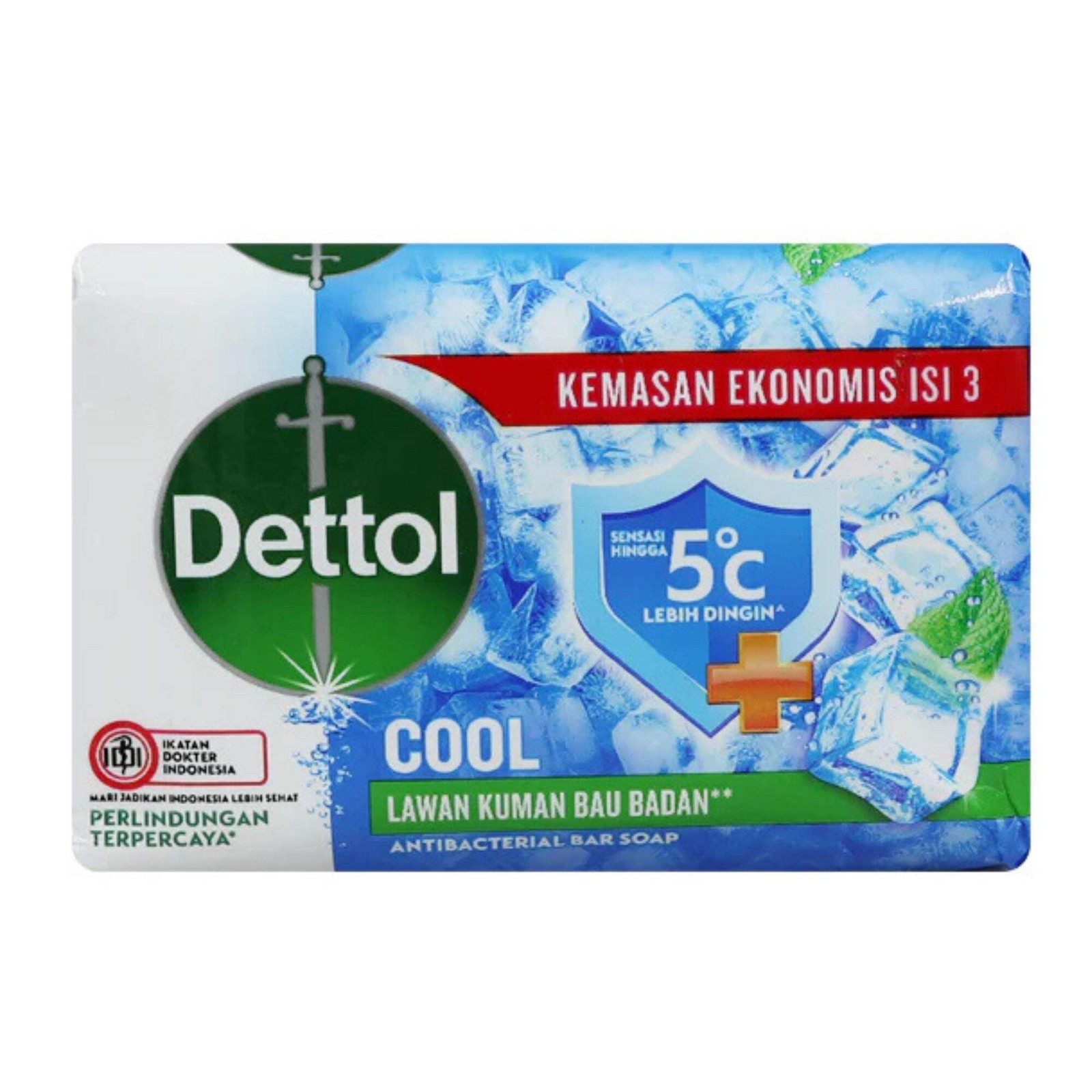 Dettol Cool Antibacterial Bar Soap – 100g