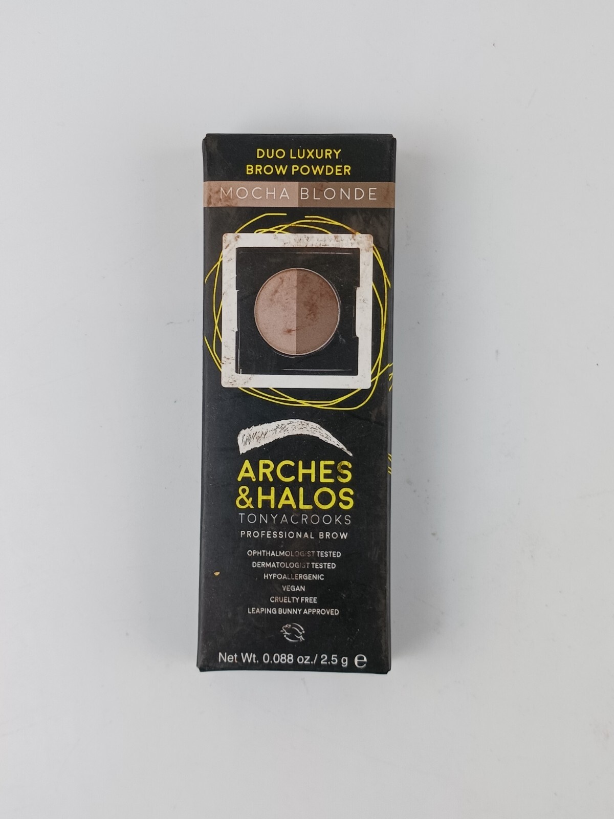 2 PACK ARCHES & HALOS MIXED LOT 2 PACK TRI-FOLD BROW RAZOR & DUO BROW POWDER
