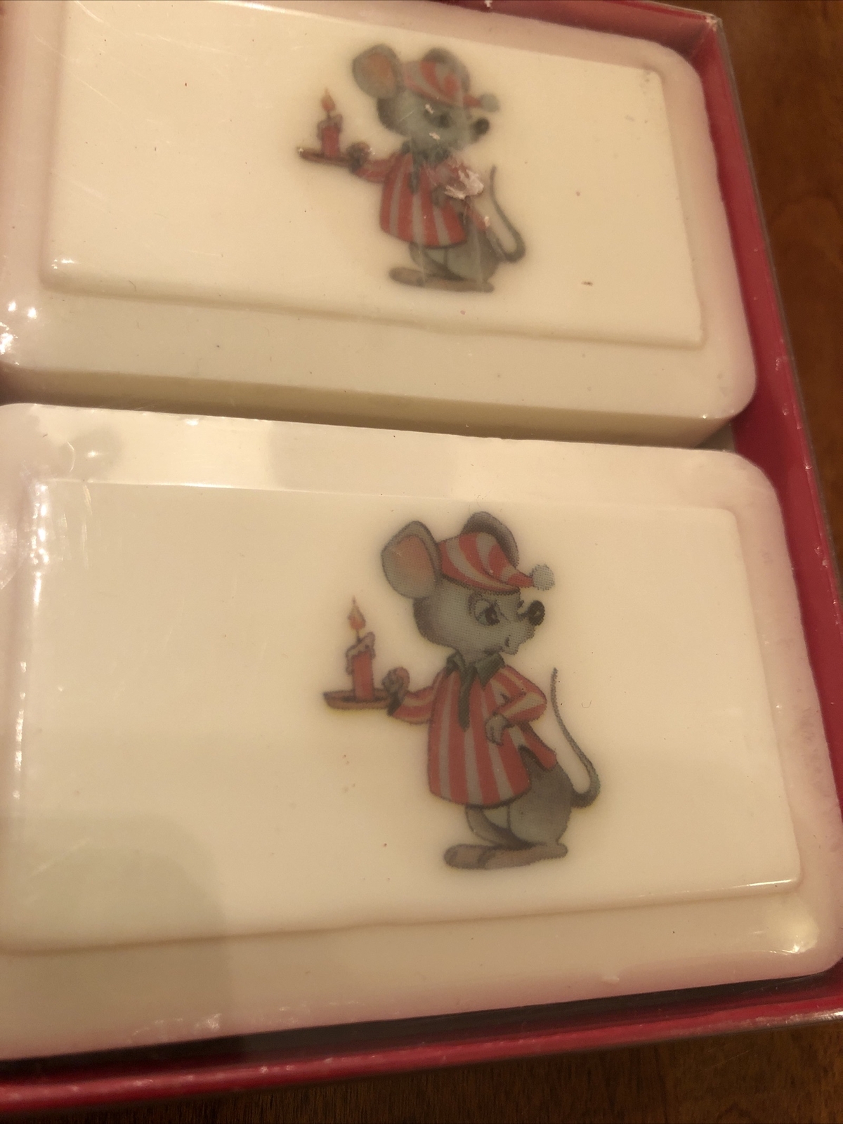 Katherine Gray 2 pack bar soap Mouse in Pajamas Sealed bars Made in USA