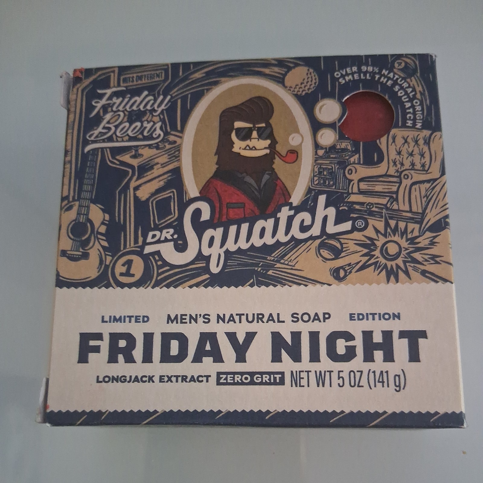Dr Squatch Friday Night 5 Oz Soap Online Exclusive! Free 🇺🇸 USA Ship