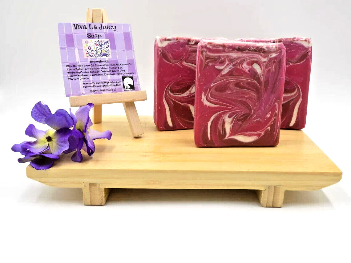Viva La Juicy Inspired Bar Soap – Sweet Fruity Floral Scent – Handmade Luxury