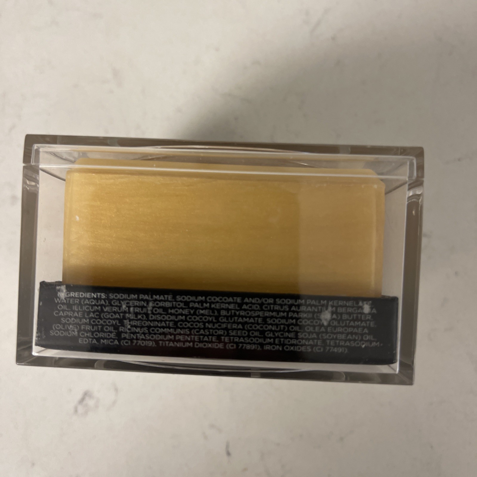NEW Beekman Lump of Gold Shimmer Soap Star Anise Bergamot Sealed 8 oz