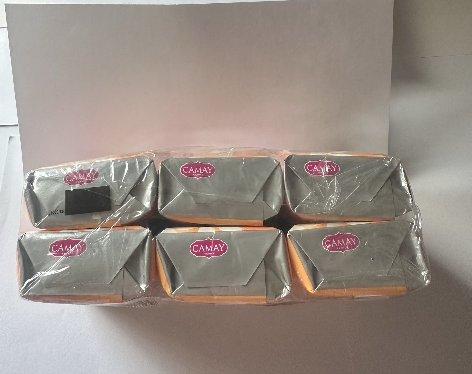 Camay France Beauty Bar Soap Dynamique Lot of 6 Unilever Vintage