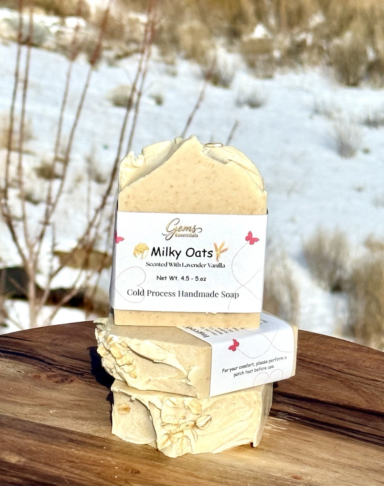 Milky Oats Cold Process Artisan Soap
