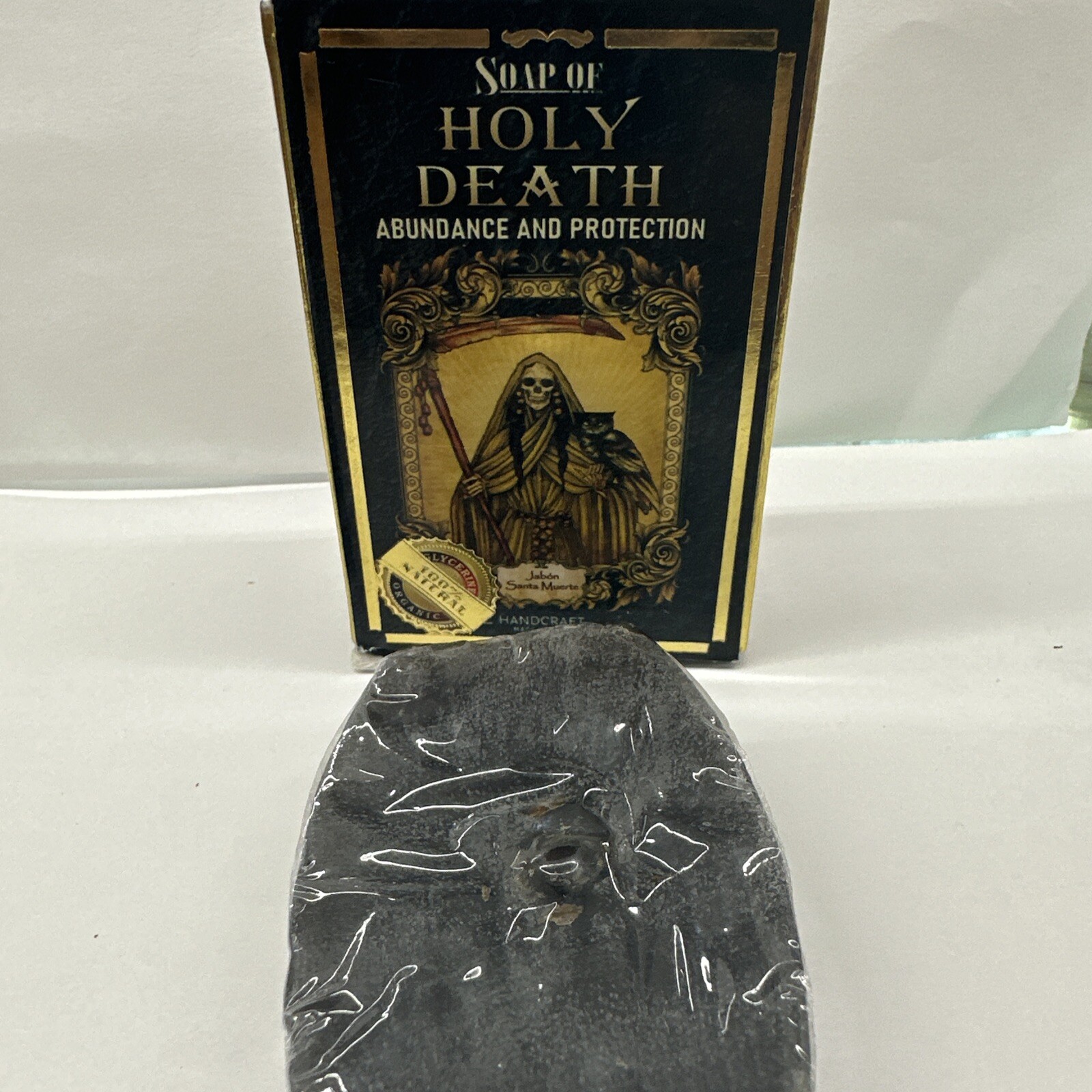 (Jabon) Soap Natural Santa Muerte abundancia Y Proteccion