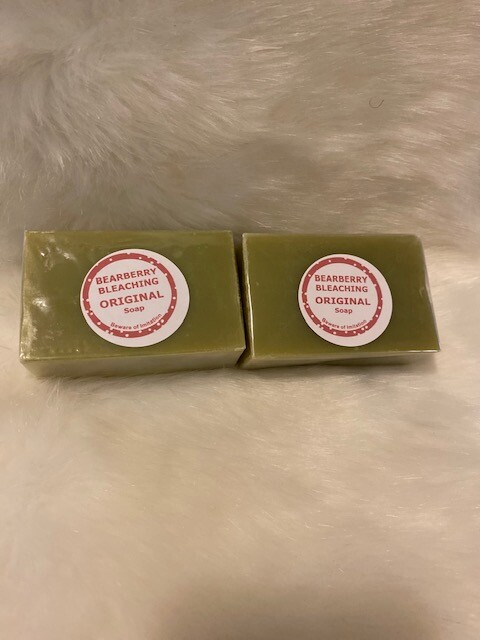 2 x Original Bearberry Bleaching Soap. Whitening. USA SELLER