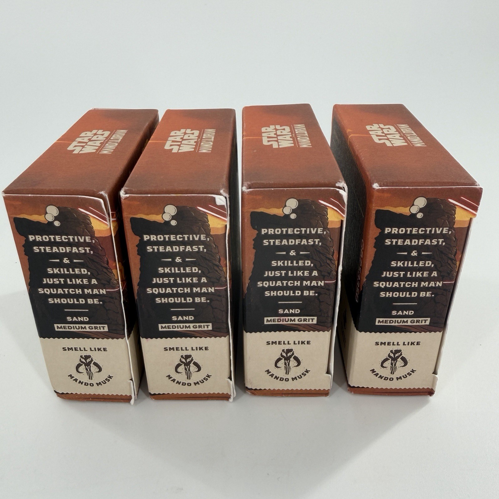 This is the Wash Dr Squatch Soap 4 Pack Star Wars Medium Grit Limited Edition