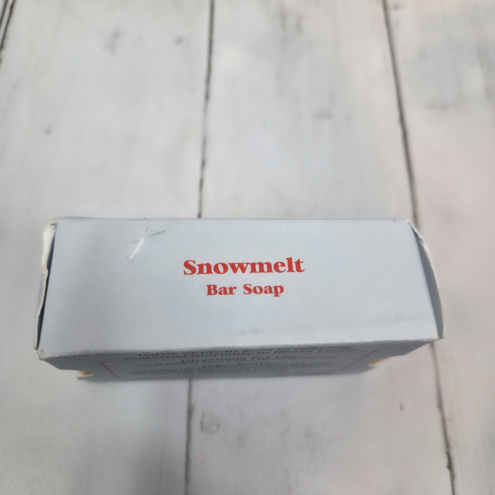 Sun Basin Soap Bar Soap Lot of 2 Snowmelt, Forager 4 Oz Bars NEW