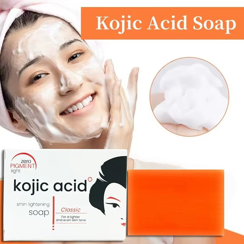 2x Kojic Acid Soap 100g Face & Body Brightening Cleansing Skin Care Bar
