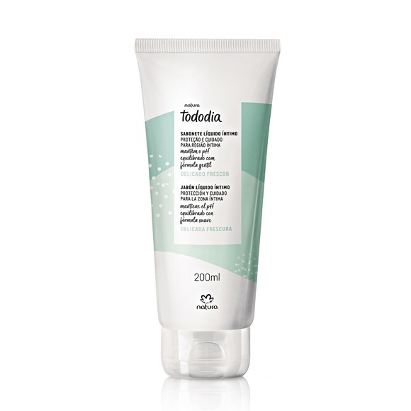Natura – Tododia – Sabonete Liquido Intimo Delicado Frescor 200Ml – (10.14FlOz)