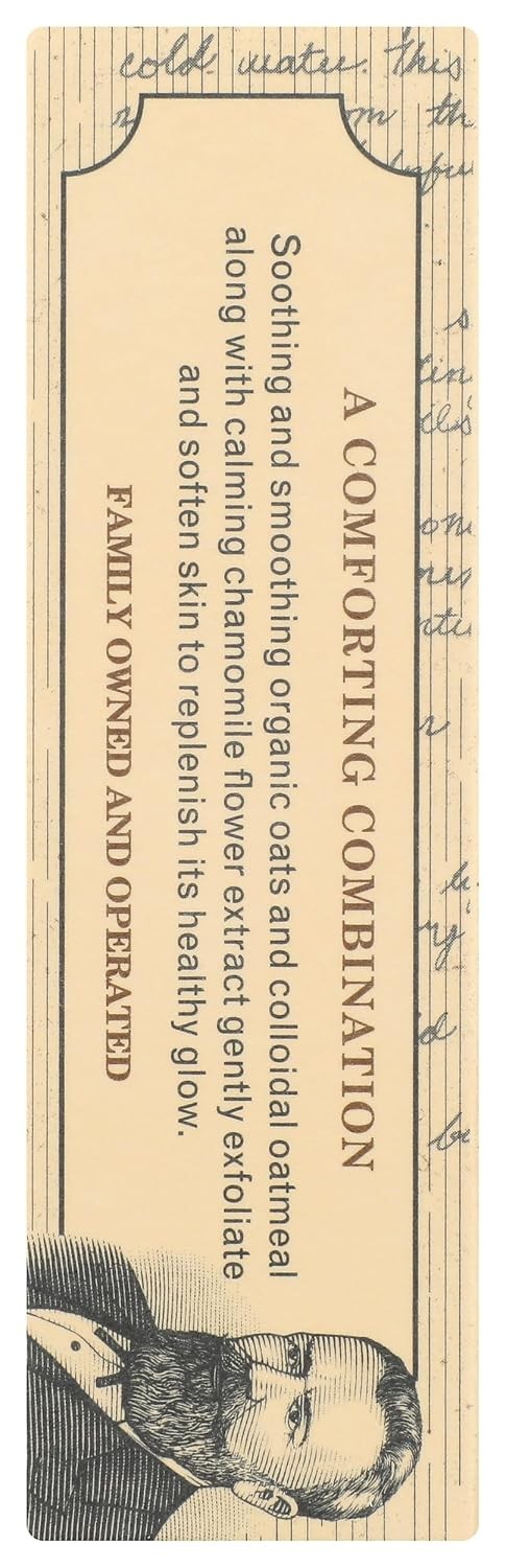 Grandpa’s Oatmeal Soap Bar 4.25 Oz Soothe Gentle Natural Body Bath Soap