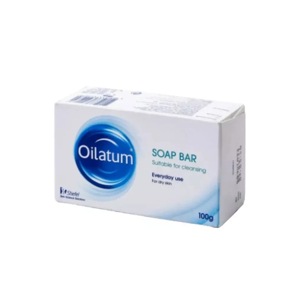 Oilatum Soap Bar Stiefel for Dry Skin Gently Cleanses Moisturises Protects X 3