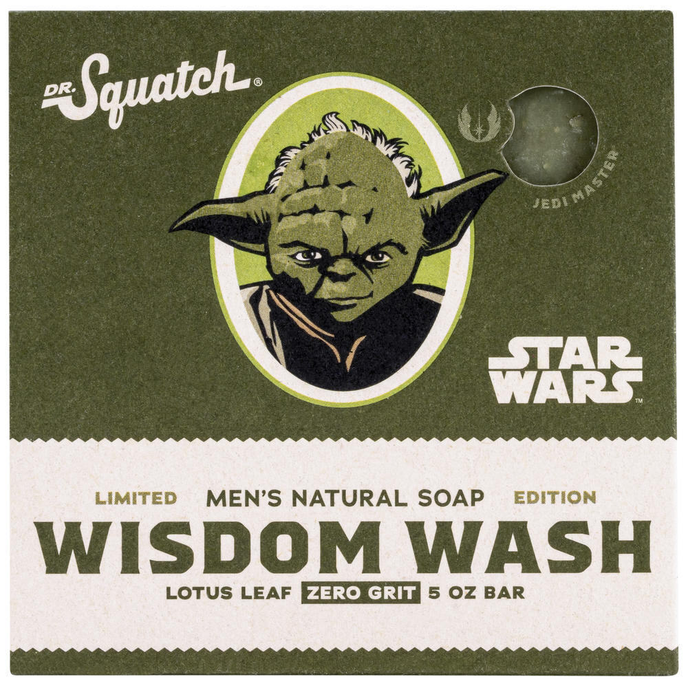 Dr. Squatch All Natual Soap, Star Wars – Wisdom Wash