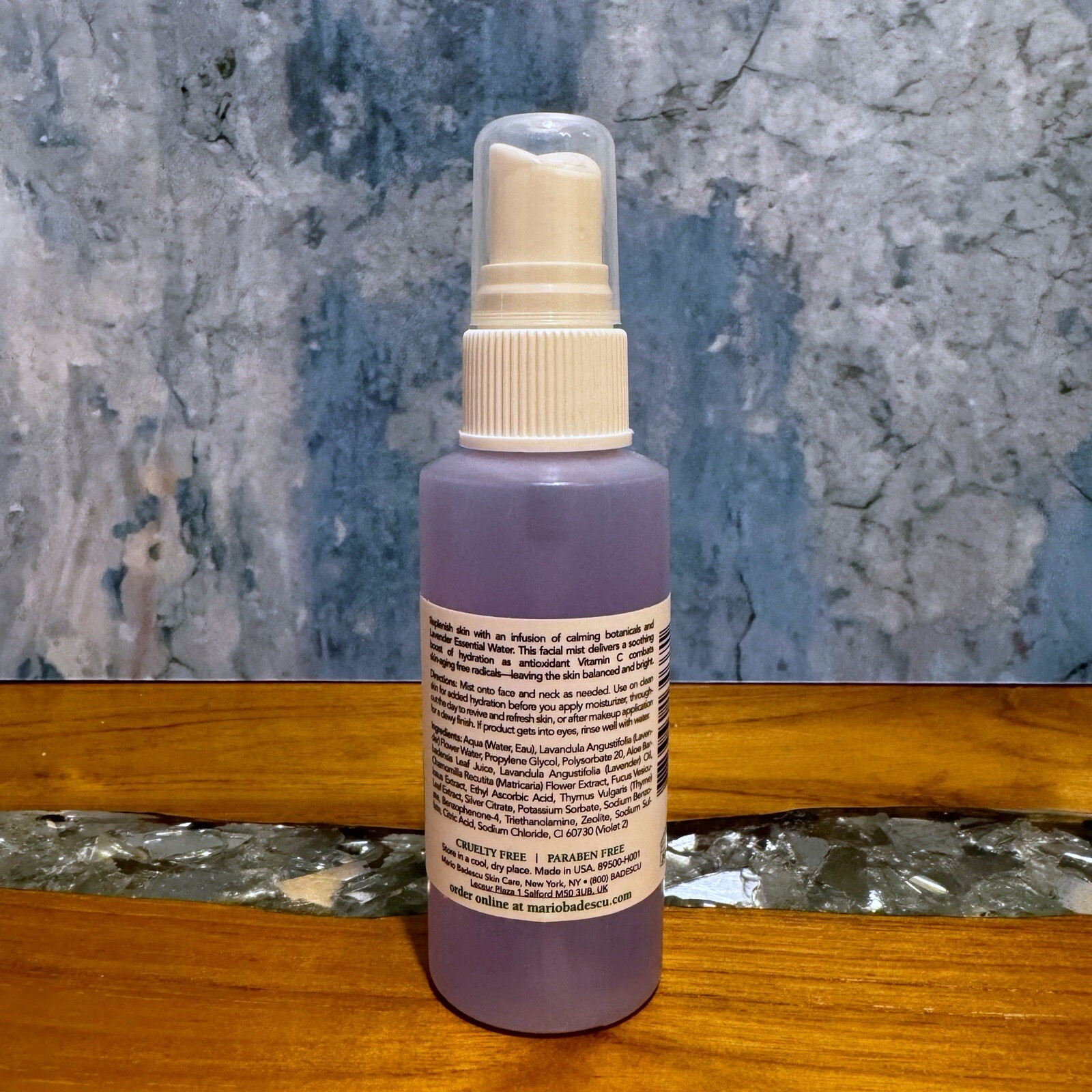 MARIO BADESCU Facial Spray with Aloe, Chamomile & Lavender 2 oz Travel Size New