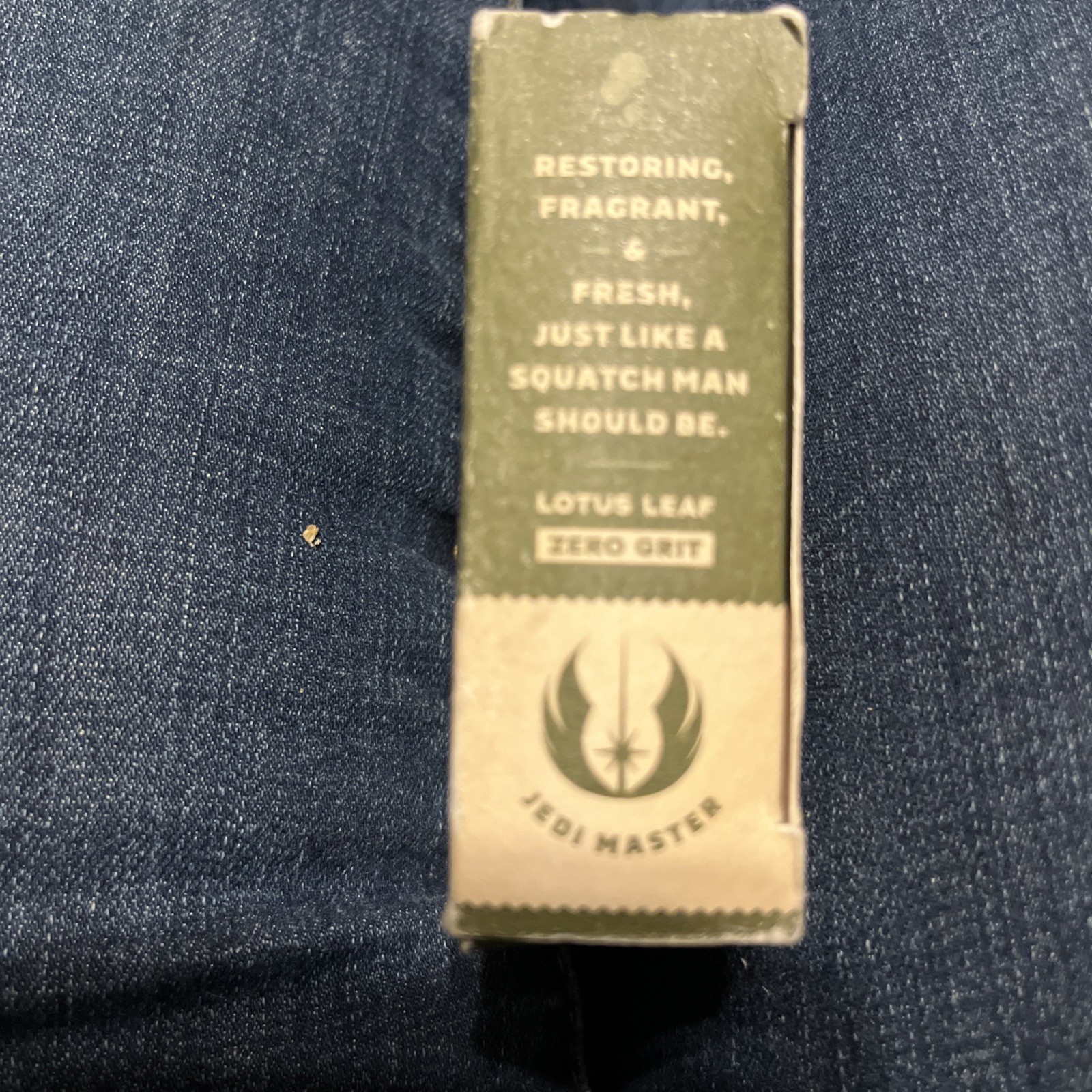 Dr. Squatch Wisdom Wash Star Wars Yoda Natural Bar Soap for Men, 5 oz Unused
