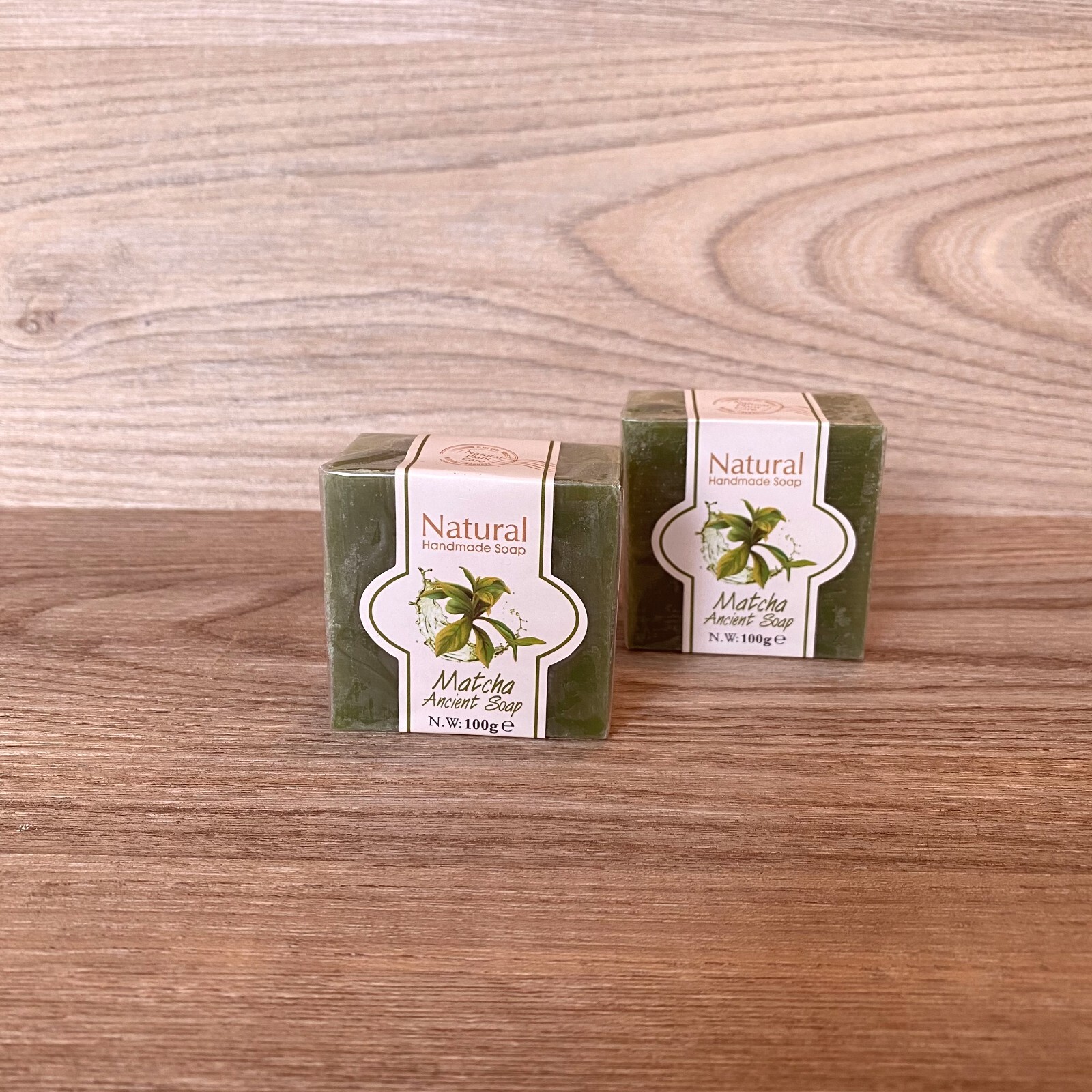 All Natural Handmade Soap – Matcha – 2 pack – Soft On Sensitive Skin