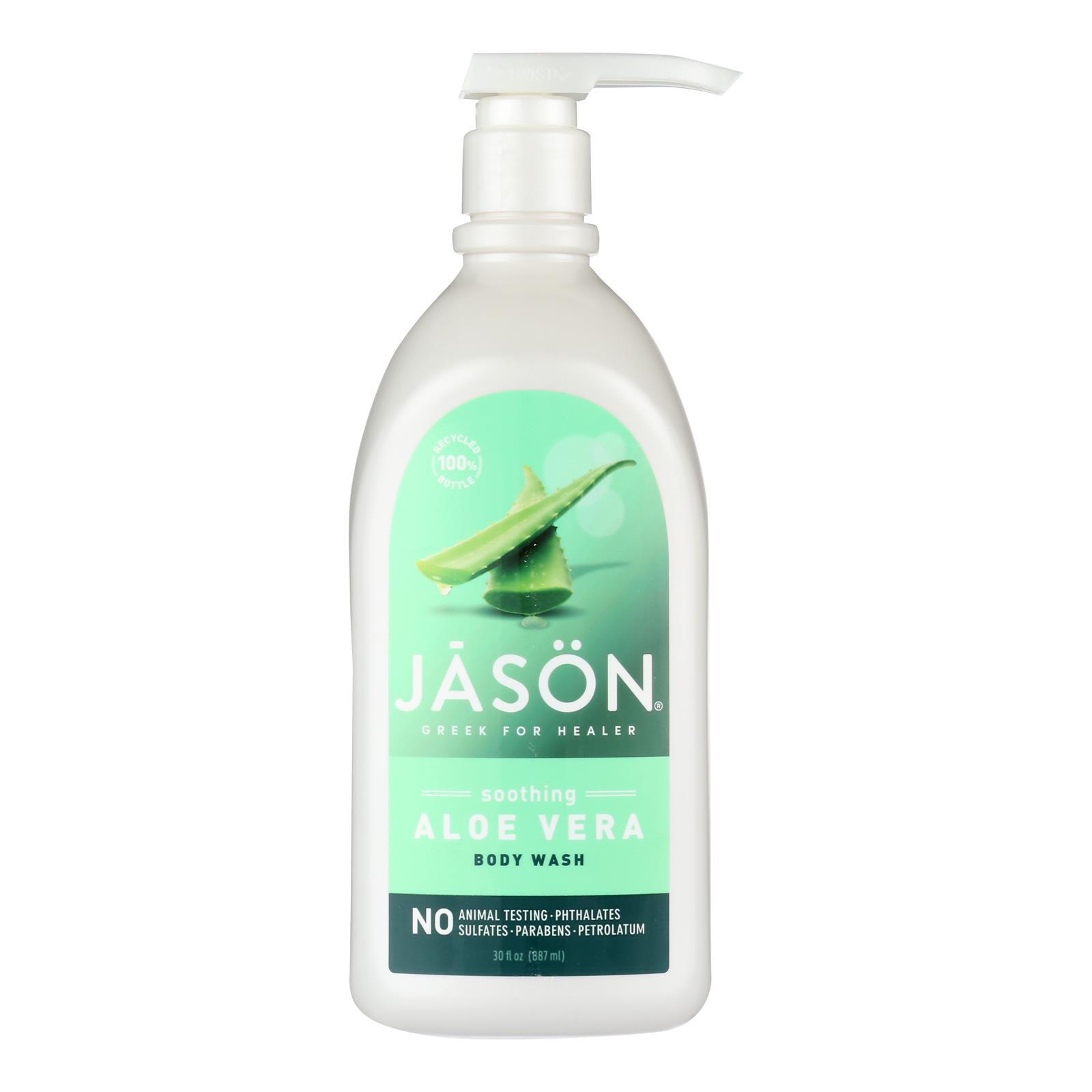 Jason Body Wash Aloe Vera 30 oz (Pack of 3)