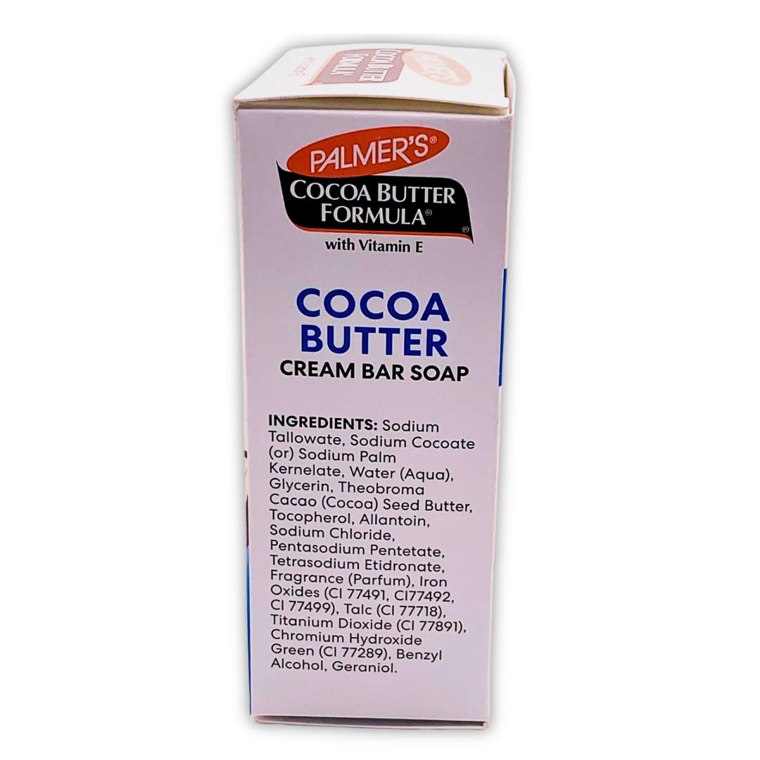 Palmer’s Cocoa Butter Cream Bar Soap – 12 Pack | Vitamin E | 4.7 oz Bars