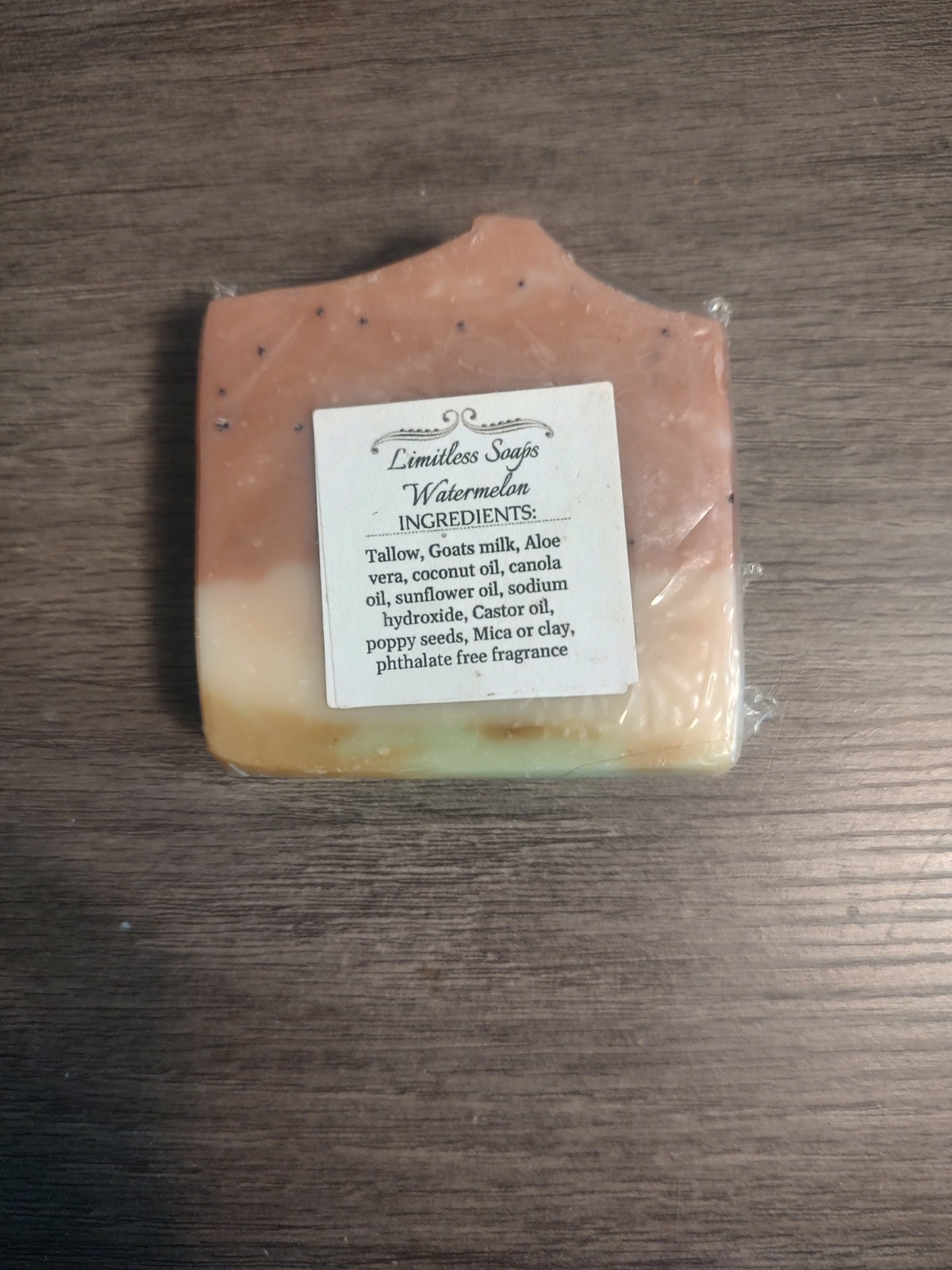 Handmade Goat Milk Tallow Soap 3 Pack Bundle