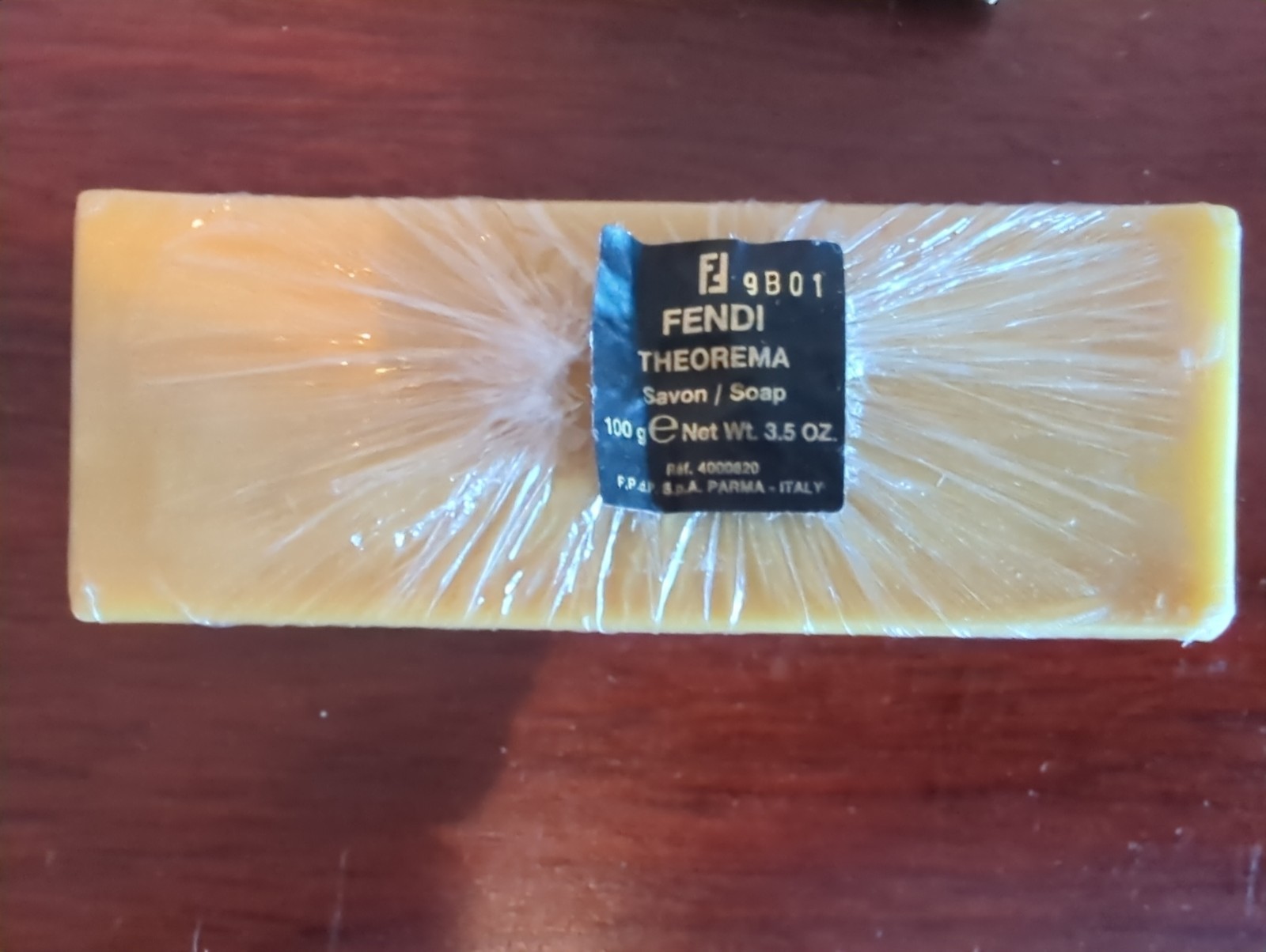 Vintage FENDI Theorema Savon Luxury Soap 100g New in Original Wrapper with Box