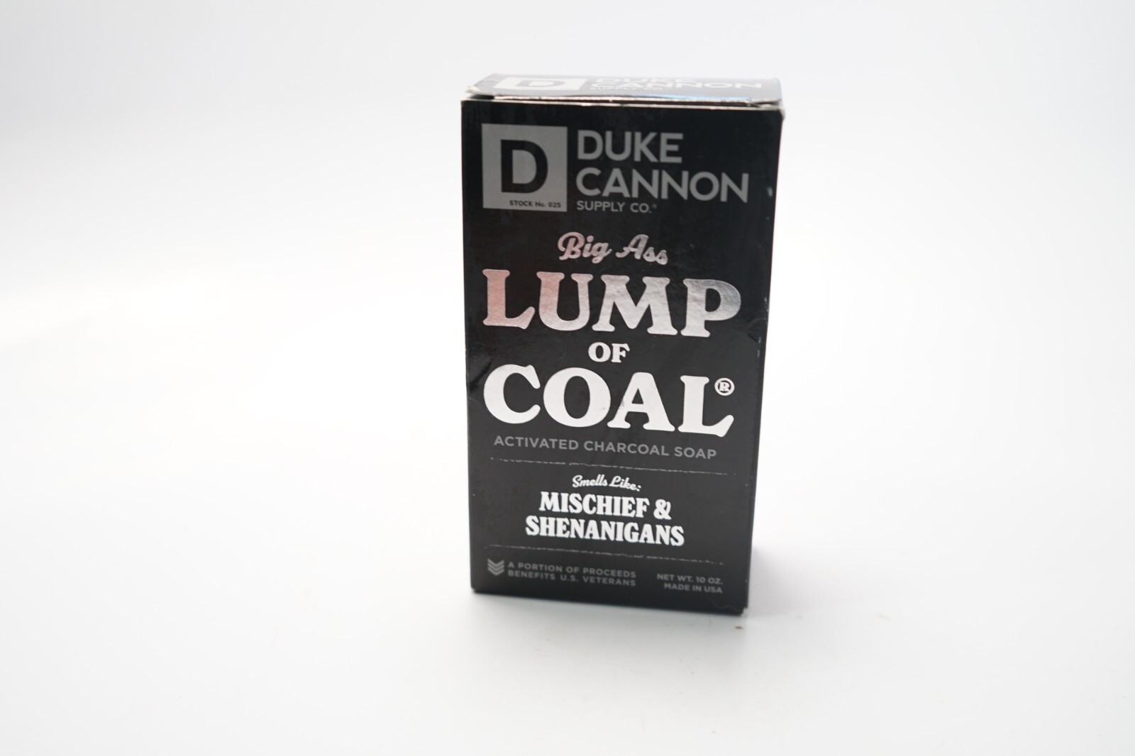 Duke Cannon Big Ass Lump Of Coal Big Brick of Soap for Men 10 oz Made In USA