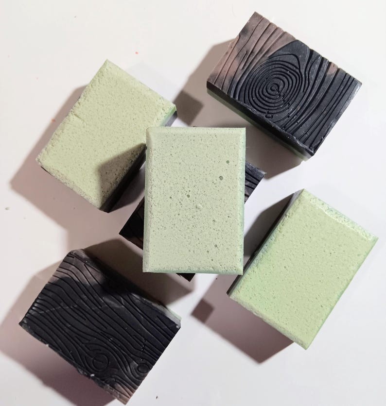 Moss & Cedar Goat’s Milk Soap | Masculine Soap Bar – Cedarwood & Rosemary Blend