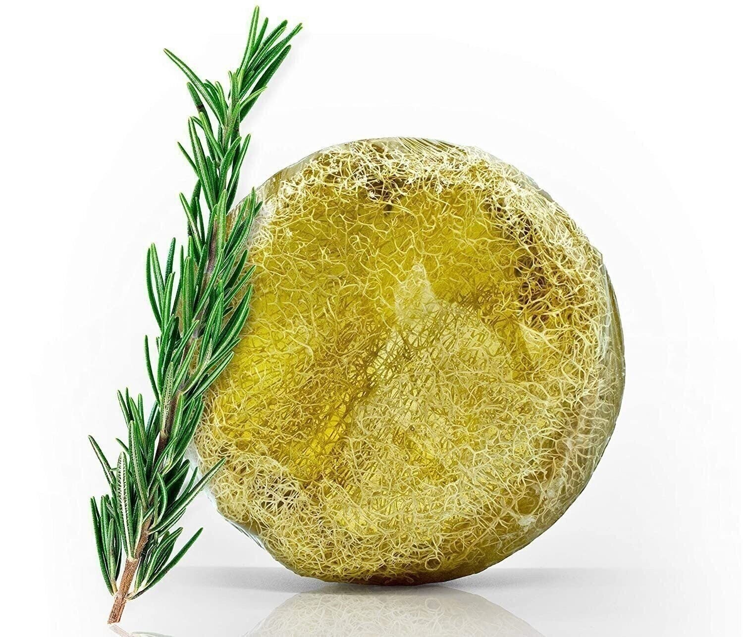 Loofah Soap Rosemary – Large Exfoliating & Therapeutic Hand Made Loofa Soap…