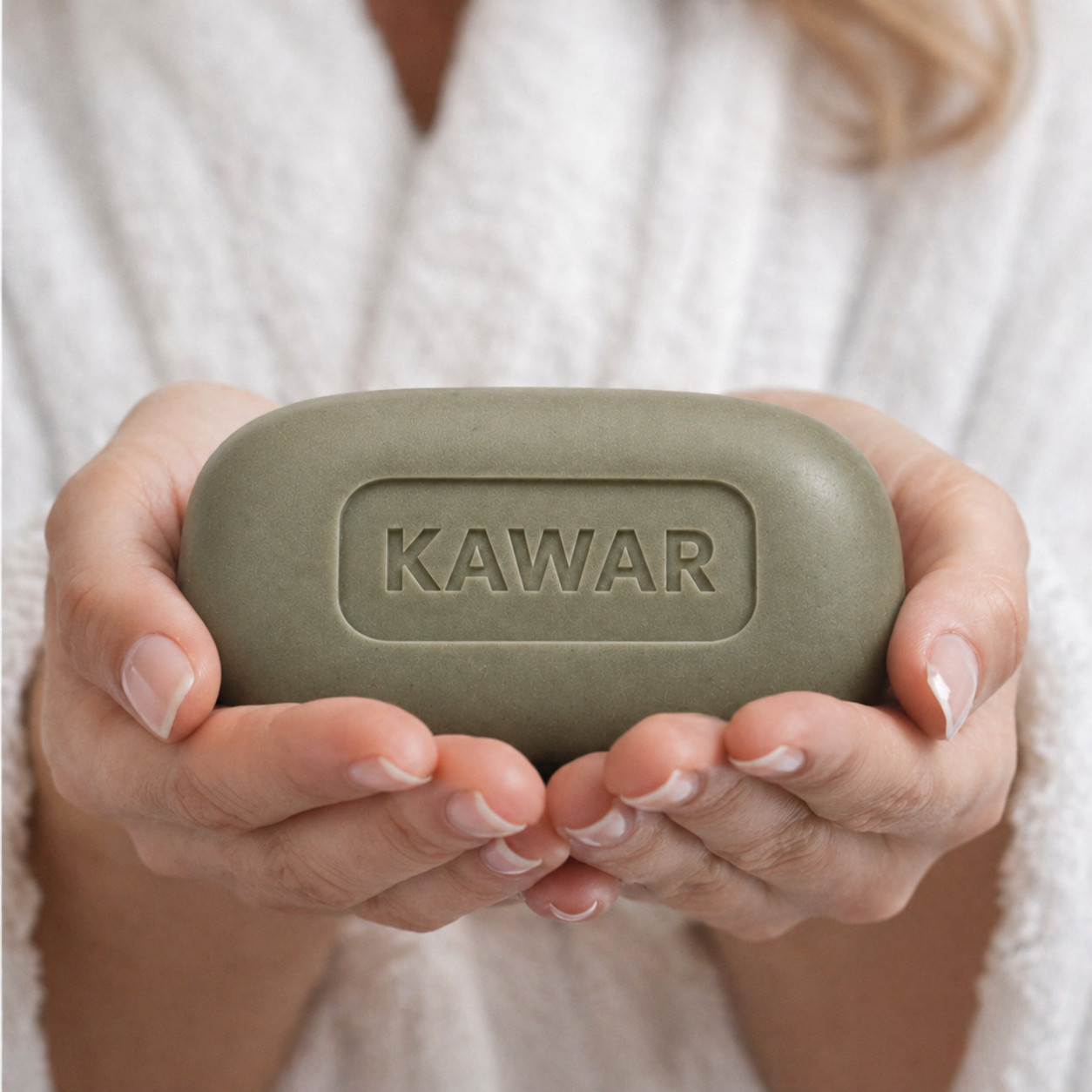 Kawar Dead Sea Black Mud Soap with Shea Butter & Olive Oil Vegan Soap Pack Of 2