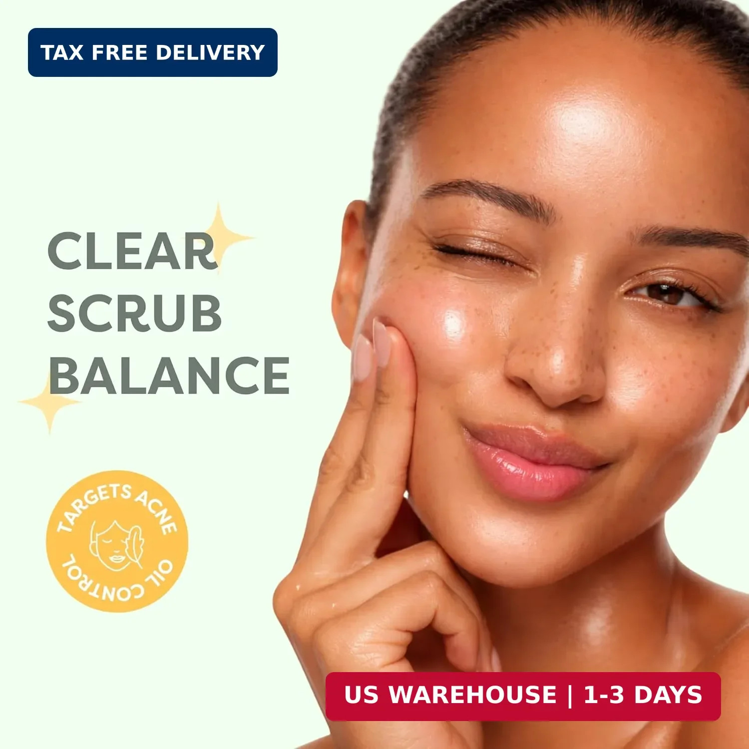 Salicylic Acid Neem Scrub Soap for Face & Body | Exfoliating Bar Soap, Tea Tree