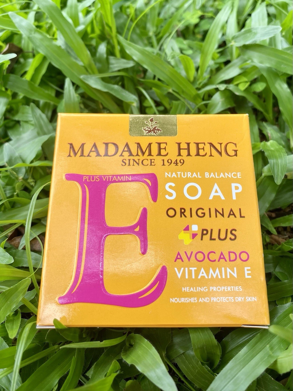 Madame Heng Natural Balance Soap Original Plus Avocado Vitamin E 150g x 2 Bars