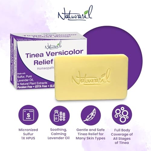 Antifungal sulfur soap bars