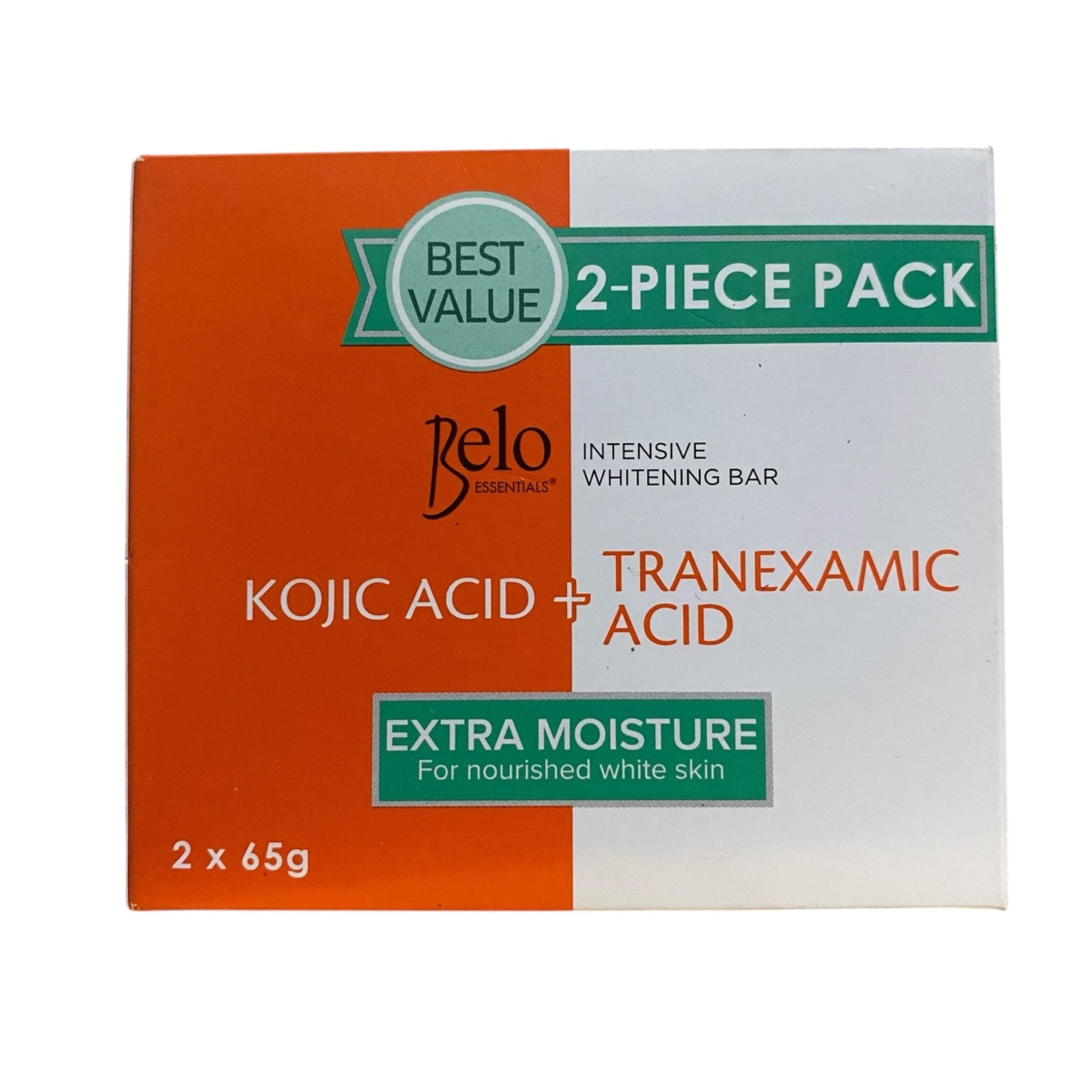 Belo Essentials Kojic Whitening Soap 2 X 65g Extra Moisture