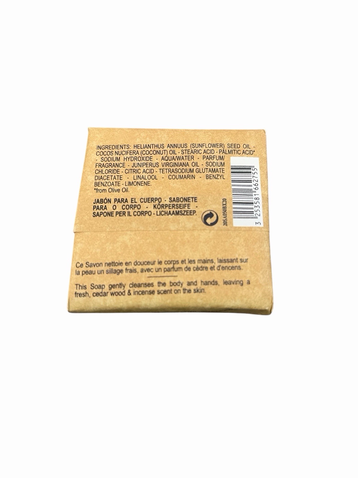L’Occitane Eau des Baux Men’s 1.7 oz Perfumed Soap