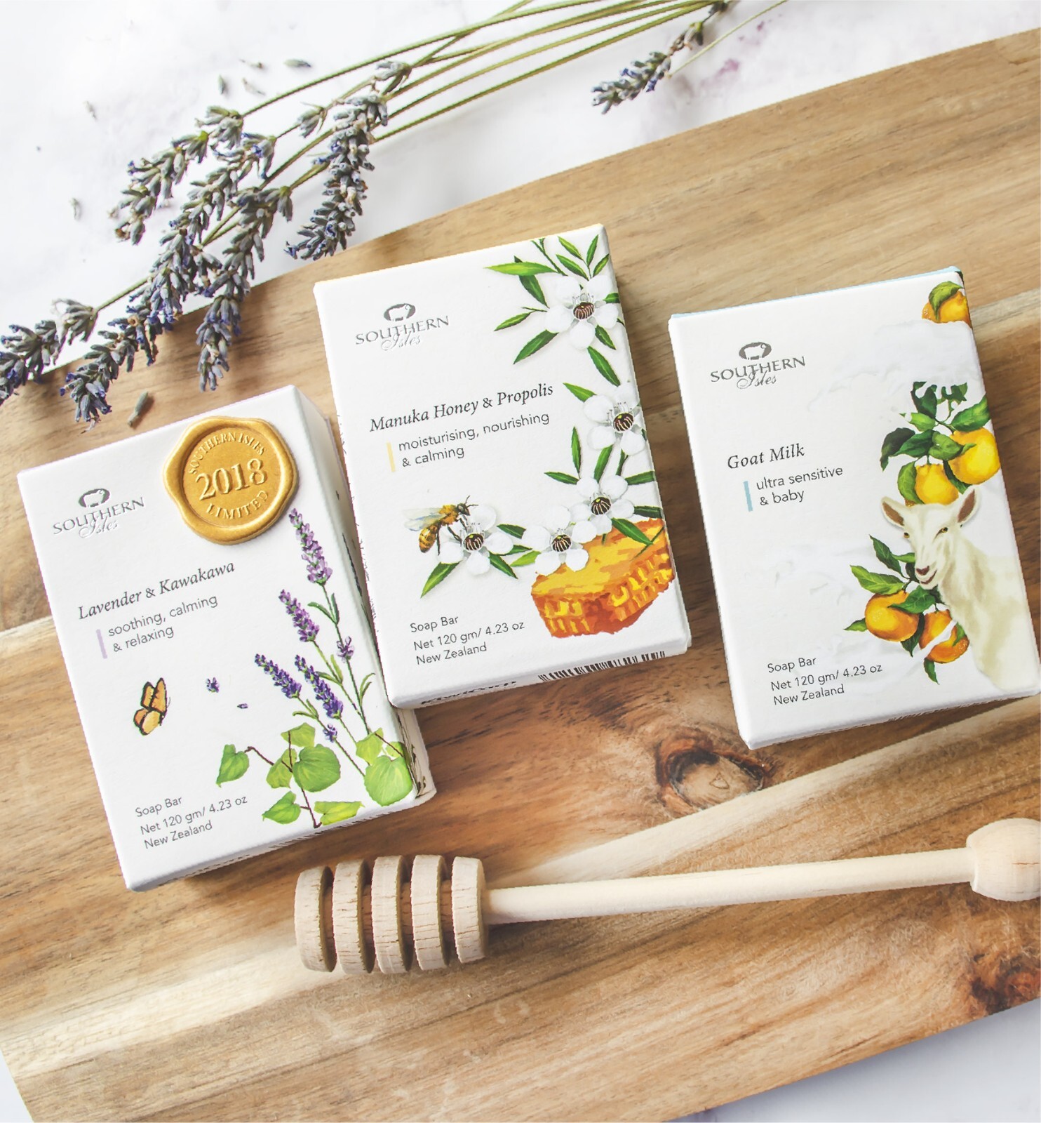 Manuka Honey & Propolis Soap | Southern Isles | New Zealand