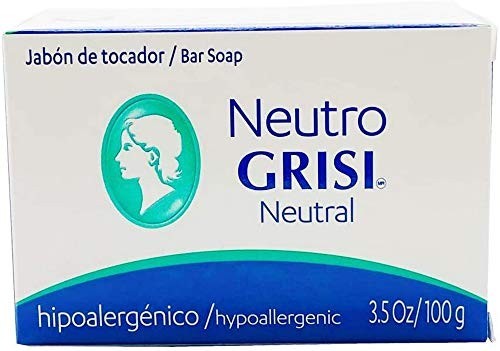 Neutral Scent Sensitive Skin Soap Bar 3.5 Ounce Hypoallergenic Hand Body