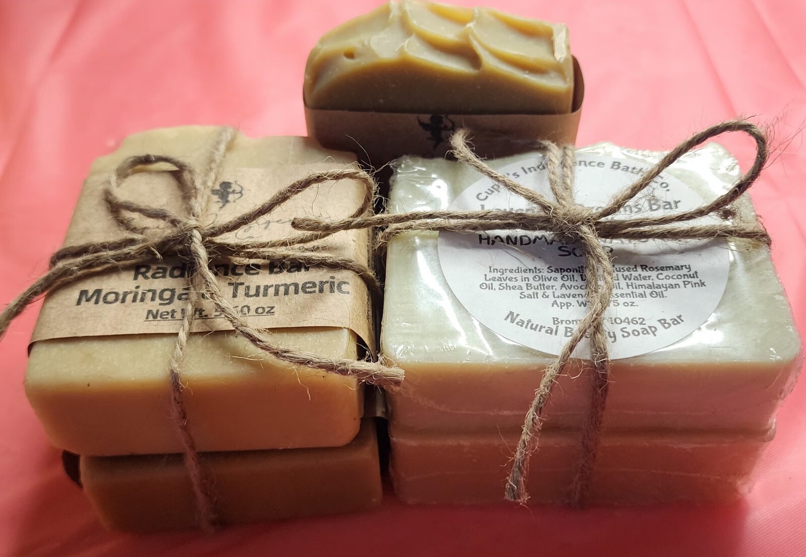 Handmade Soap Bars Pack Of 5. Randomly Assortment Selected.