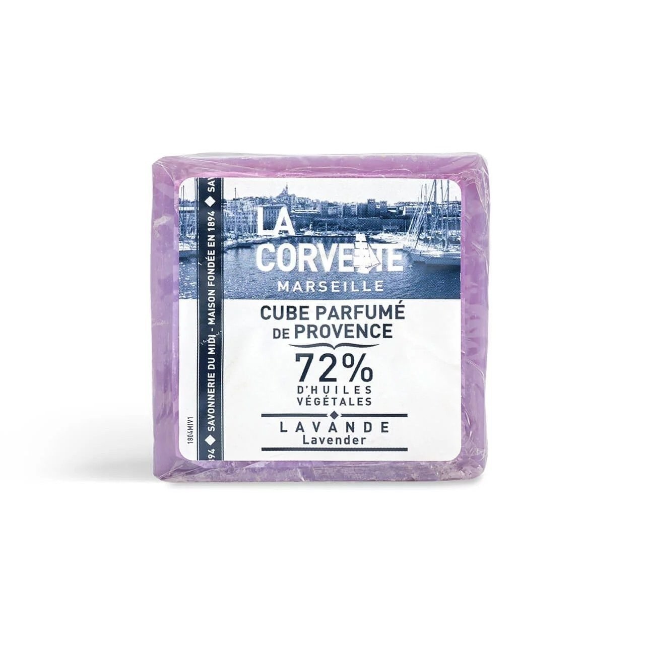 La Corvette Provence Lavender Soap (300g) 100% Vegetable Oils Family Use