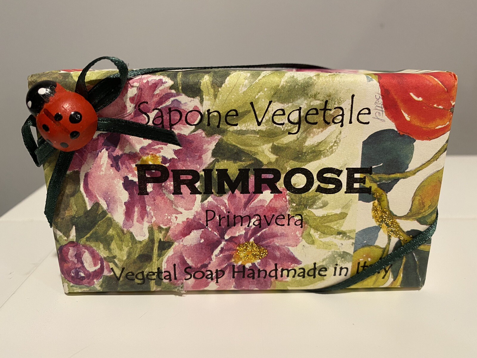 PRIMROSE Vegetable Soap Bar Sapone Vegetale Alchimia Handmade Italy 10.6 oz New