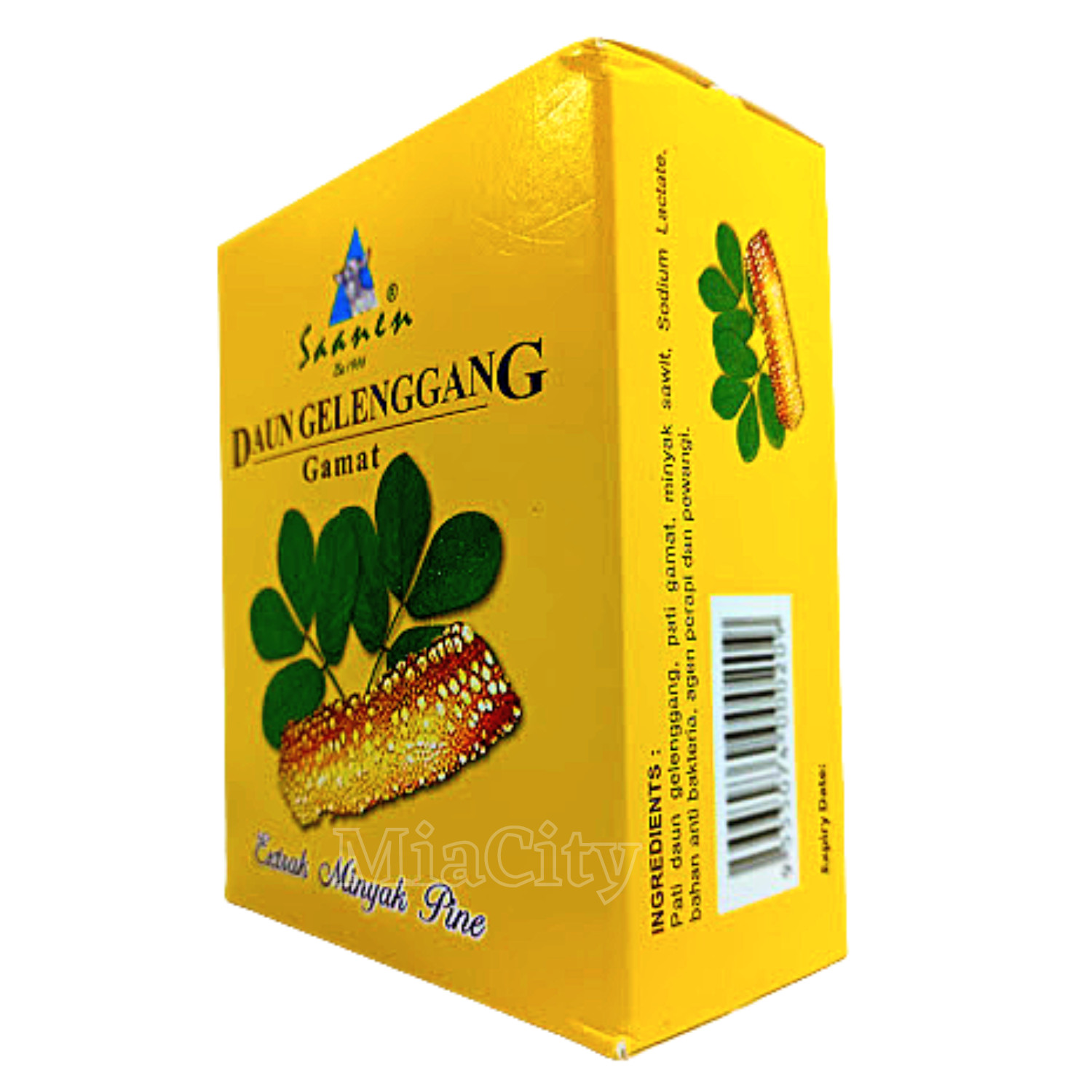Gelenggang & Gamat Soap Natural Organic Herbs For Itchy Skin Dry Skin
