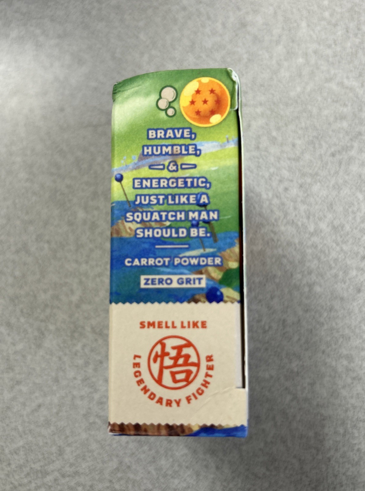 Dr. Squatch SUPER SAIYAN SURGE Natural Soap Bar ZERO Grit DRAGON BALL Z Lmt Ed