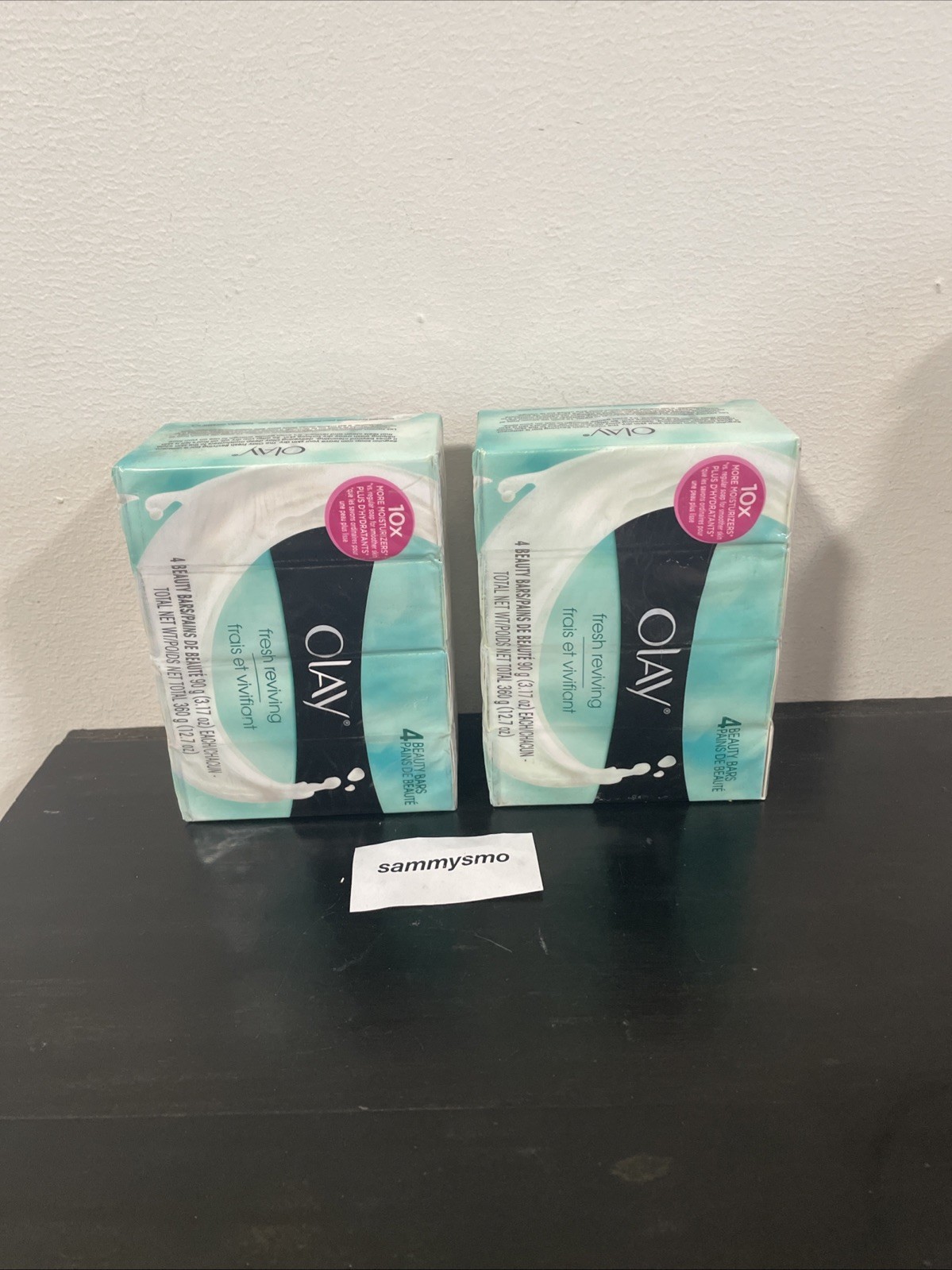 Olay Fresh Reviving Moisturizing Bar Soap 4pack- 3.17 oz each- x2