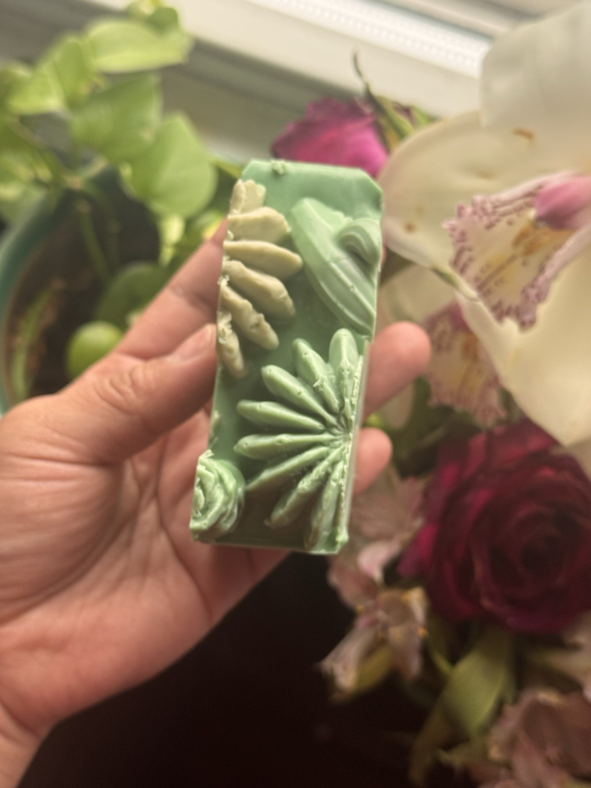 Cactus Soap| Coconut milk |Grapefruit Scent | Green Bar Soap