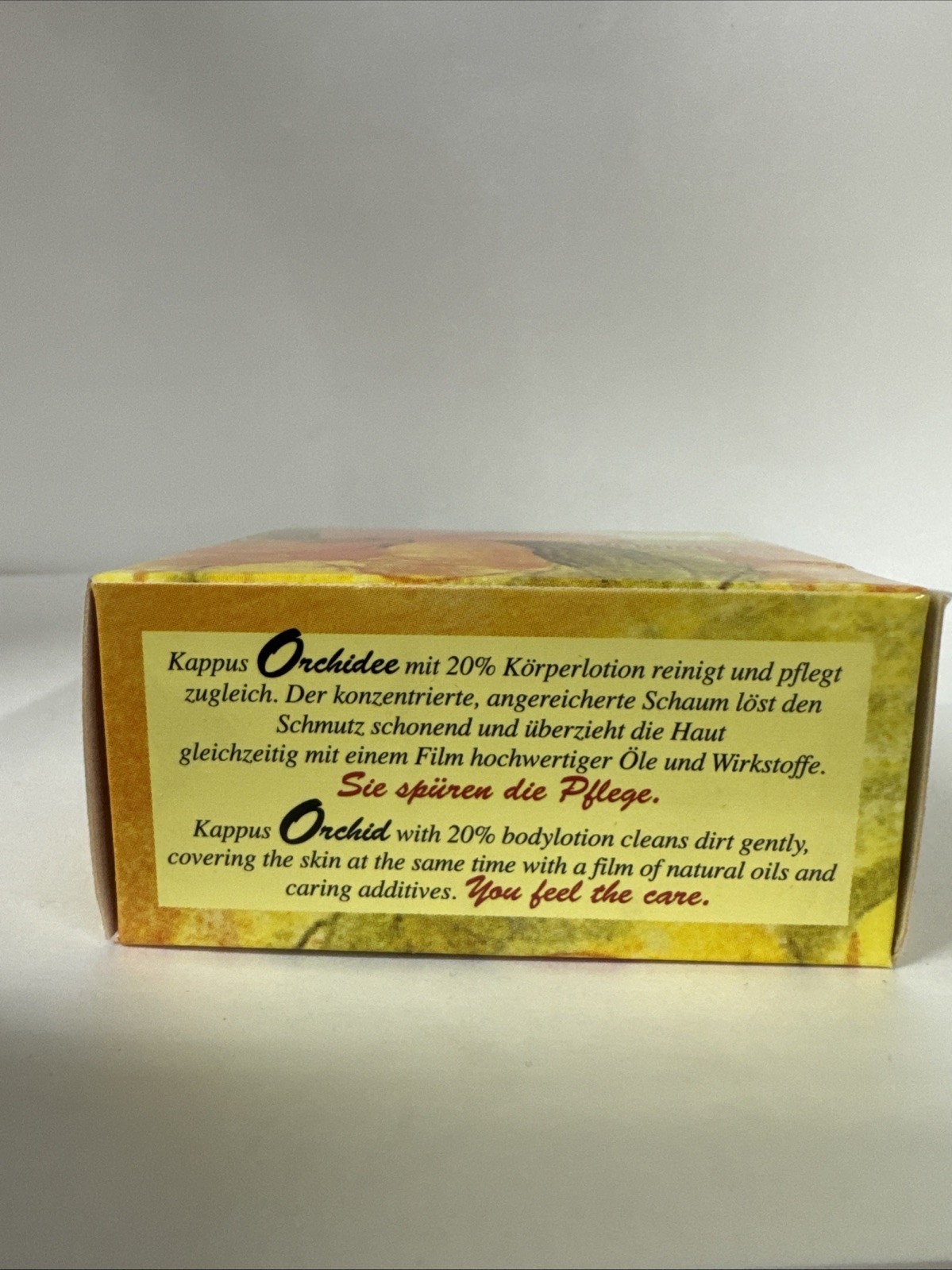 KAPPUS PERFUMED LUXURY SOAP , MADE IN GERMANY 4.2 OZ – ORCHID