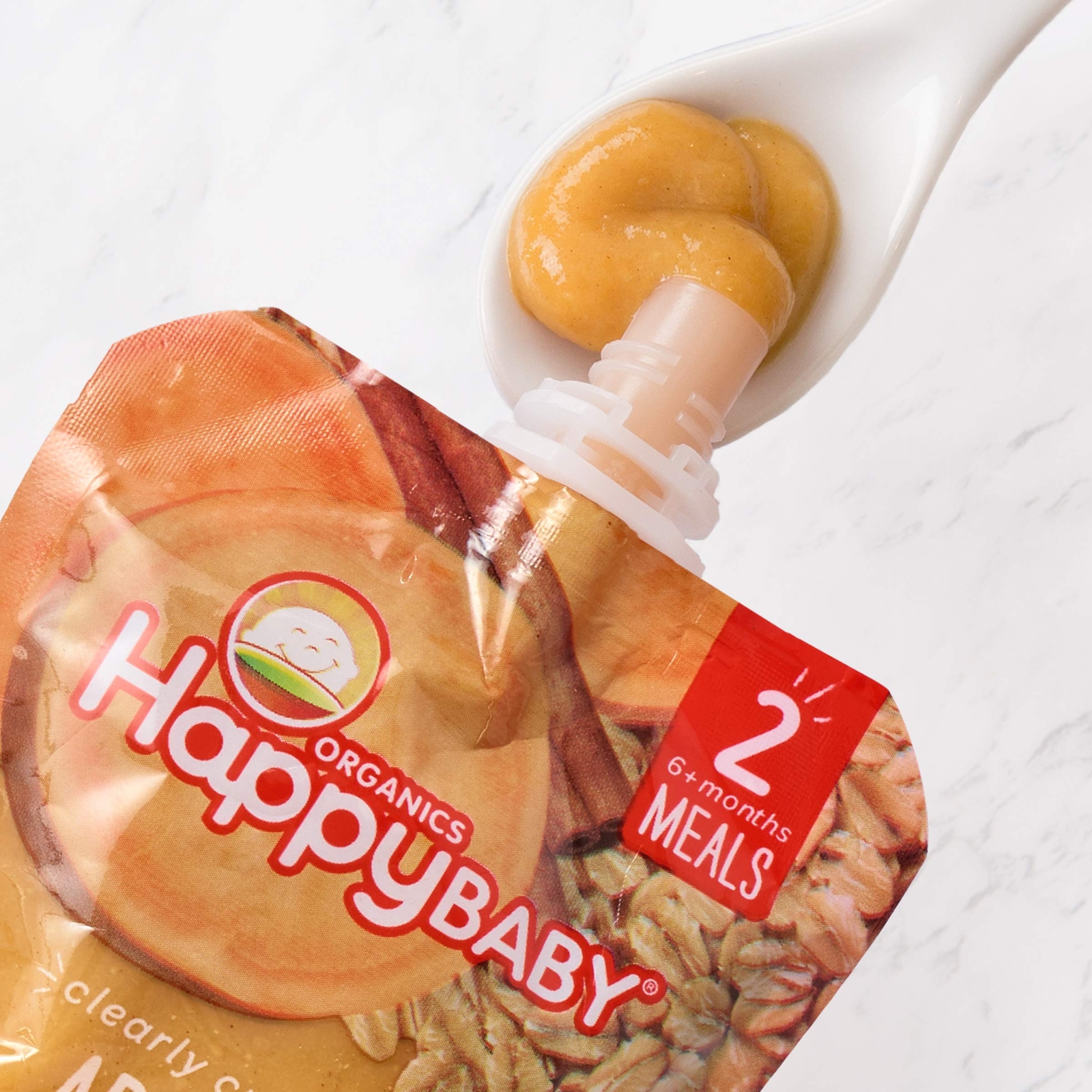 Happy Baby Organic Clearly Crafted Apples Sweet Potatoes Granola Pack of 16