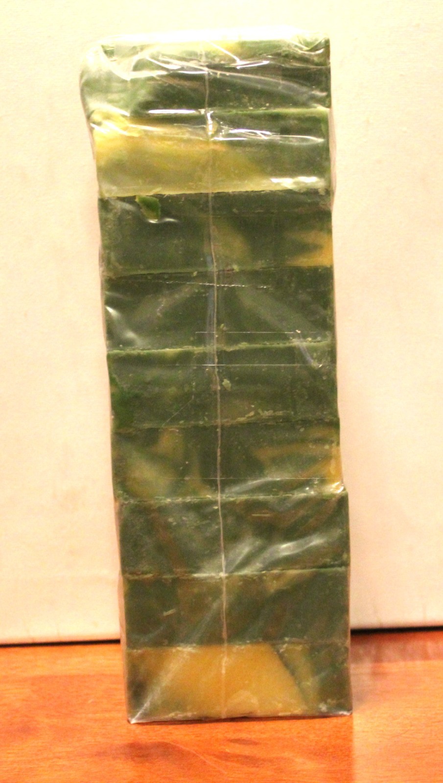 Lemon Verbena Cold Processed handmade soap loaf, 9 precut bars