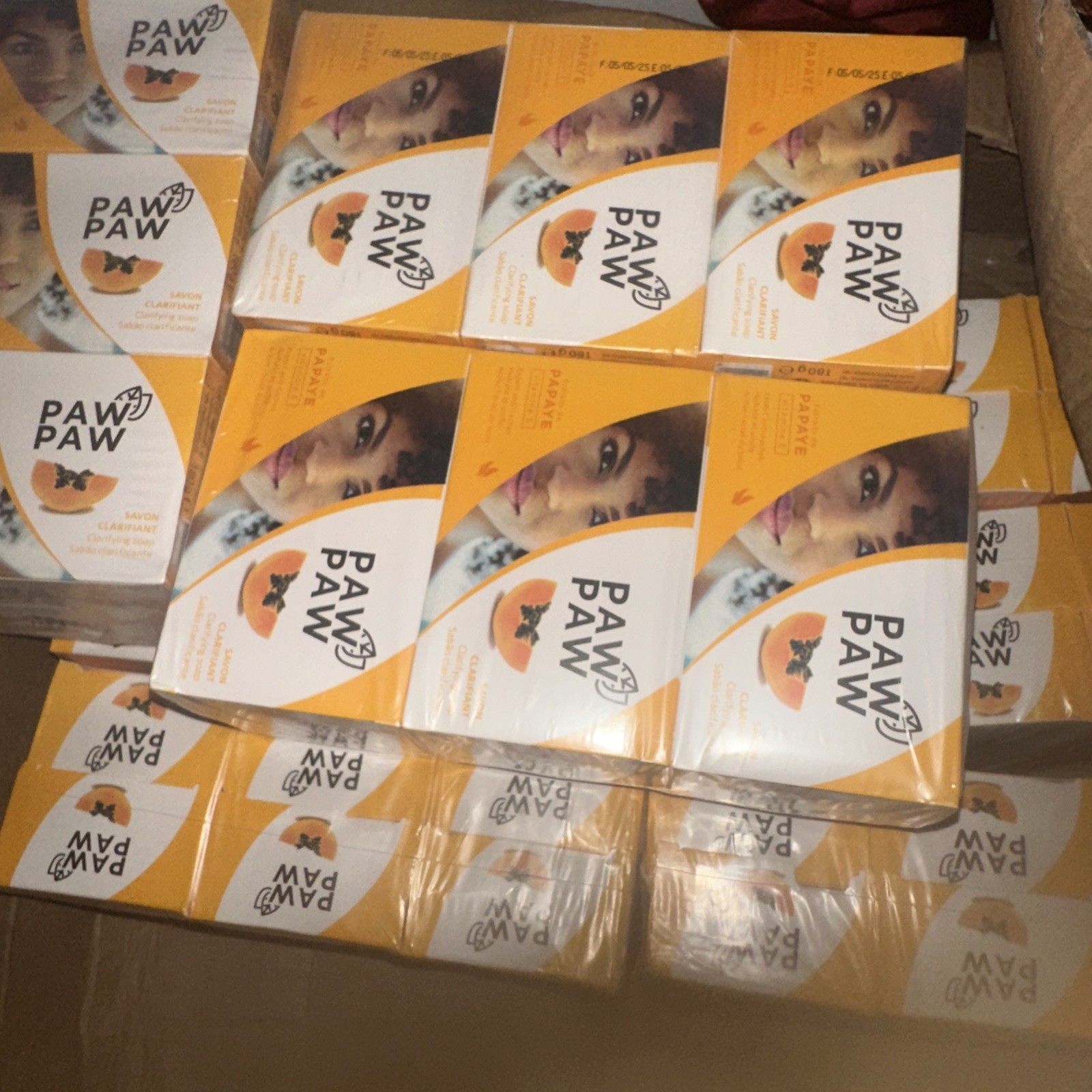 Paw Paw Clarifying Soap with Vitamin E & Papaya Extracts – 180g 6pack