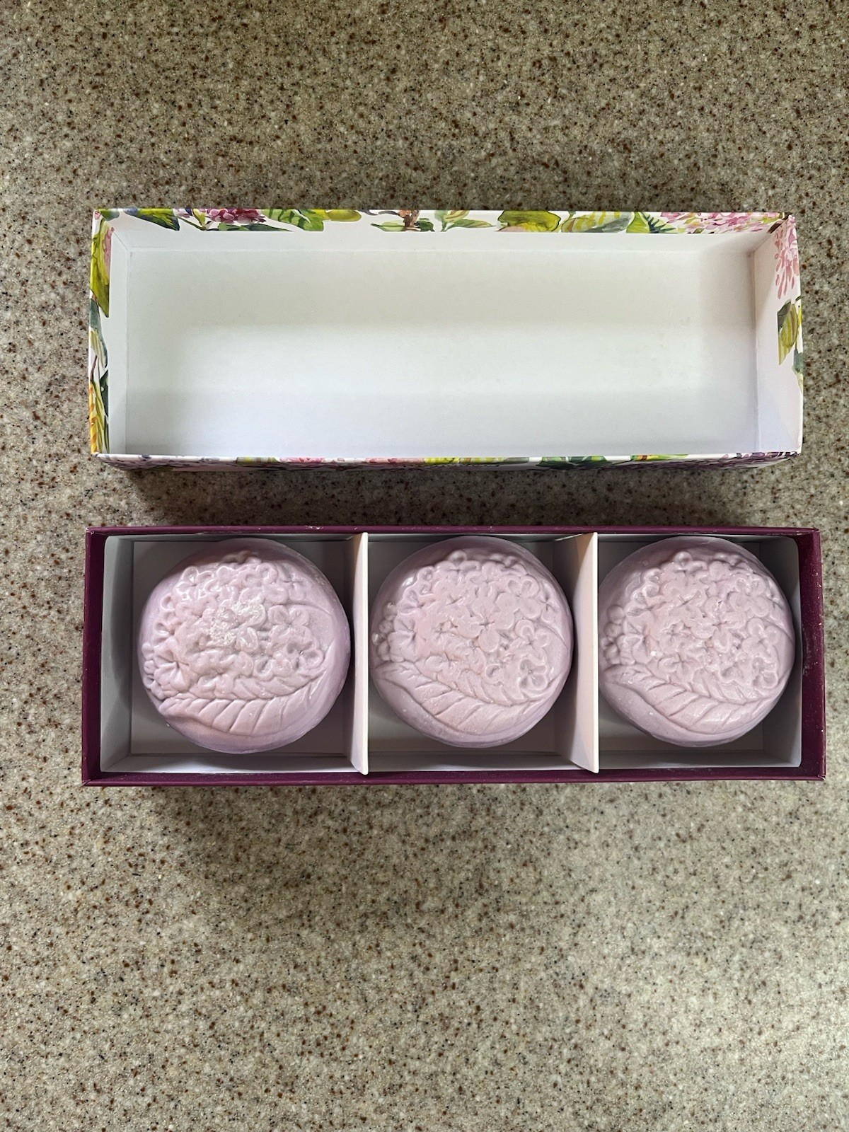 FRAGONARD LILAS LILAC 3 Bar Perfume SOAP 2.6 OZ BATH BODY scented FLORAL